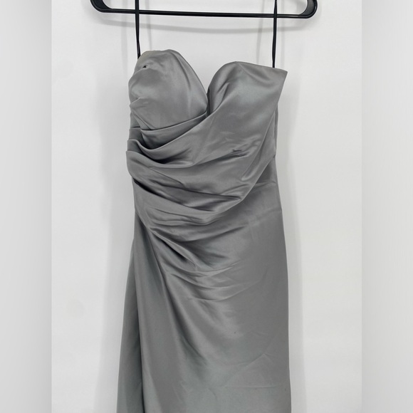 WTOO strapless metallic evening dress size 8 - Picture 2 of 10
